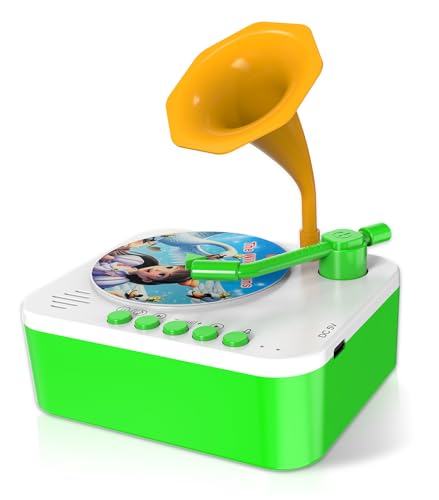 Kids Audio Player Phonograph with 99 Cards for Toddlers 3+