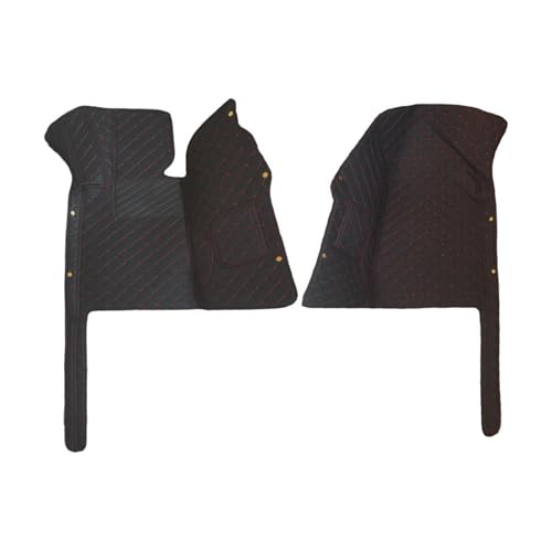 Tapis de sol en cuir synthétique pour Benz Classe C W205 Kombi tapis de sol intérieur chic