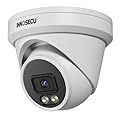 INNOSECU UltraHD 8MP PoE Camera @30fps, 4K Dome IP Security Surveillance Camera, Built in Microphone, Outdoor Waterproof IP67, 2.8mm Lens with Wide Angle 110°, Human & Vehicle Detection, IND8VR97S
