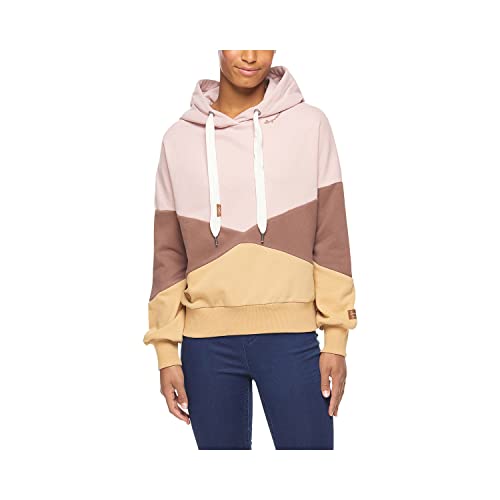 Ragwear Greaty - Felpa da donna, Old Pink, M