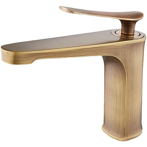 Robinet de salle de bain monotrou eau chaude et froide