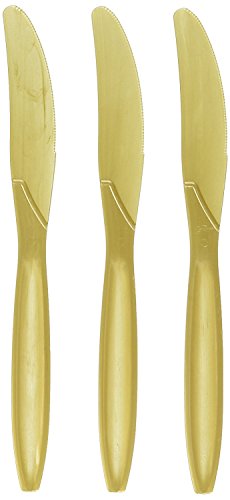 Amscan Big Party Pack Plastic Knives, 8.1