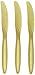 Amscan Big Party Pack 100 Count Mid Weight Plastic Knives, Gold