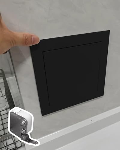 10x10, 12x12, 16x16 Quadratische Revisionsklappe mit Feder, Revisionsklappe für Sanitärinstallationen in der Außenküche, Trockenbau, dekorative Abdeckung für Loch in der Wand 10x10, 12x12, 16x16 Quadratische Revisionsklappe mit Feder, Revisionsklappe für Sanitärinstallationen in der Außenküche, Trockenbau, dekorative Abdeckung für Loch in der Wand
