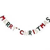 Photo Gallery festone natalizio per uso interno realizzato in materiale non tessuto resistente con testo di buon natale e decorazione pupazzo di neve Photo Gallery festone natalizio per uso interno realizzato in materiale non tessuto resistente con testo di buon natale e decorazione pupazzo di neve