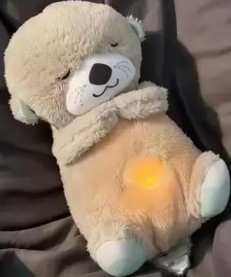 Image of Beige Breathing Teddy Huggable Soft Toy Teddy Bear Adorable Plush Toys for Kids & Babies Cuddly Animal Stuffed Toy Safe & Huggable Gifts for Toddlers, Boys & Girls