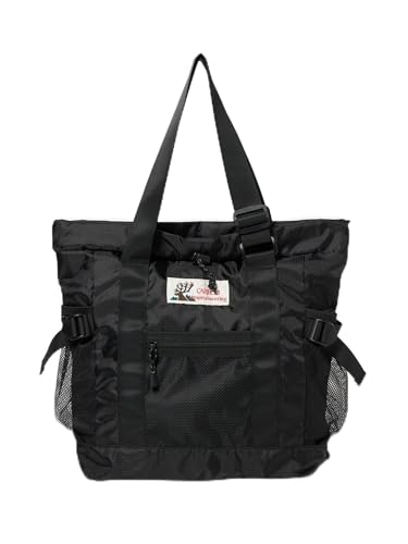 [ユナイテッドアローズ グリーンレーベル リラクシング] 別注＜CARIBOU MOUNTAINEERING＞トートバッグ/バックパック/リュック 36324000055 0900 BLACK(09) FREE