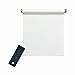 Produktbild Elektrisches Verdunklungsrollo, weiß, 100% Blickdicht, inkl. Motor (230 V) & Sender, 120x240 cm (1 ST)