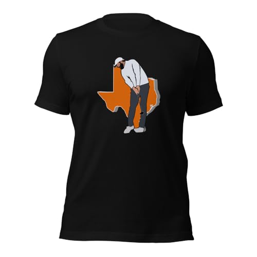 Scottie Scheffler Golf & Texas State Silhouette Cotton Short Sleeve