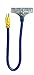 Voltec 04-00090 12/3 STW Power Block Adapter with Lighted End, 2-Foot, Blue with Yellow Stripe
