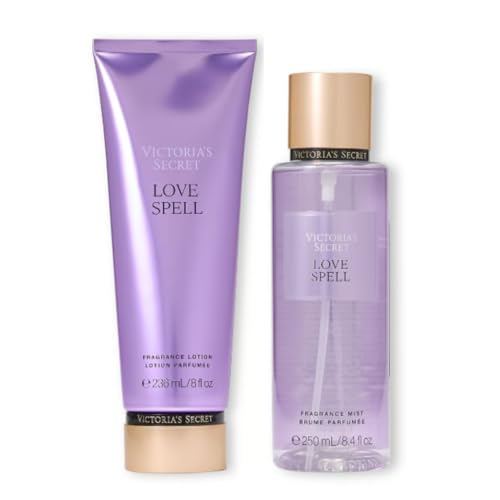 Reviews de Perfumes Victoria Secret favoritos de las personas. 32 Victoria's Secret - Set Love Spell Body Mist 250 ML + Crema 236 ML