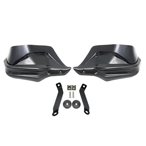 Protège-mains de moto aspect carbone HONDA NC750S antichoc