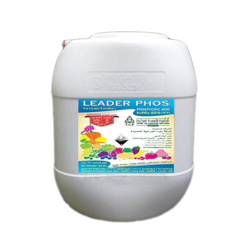 PHOSPHORIC ACID 85% H3PO4 | P2O5 | clean irrigation systems | Decrease soil pH | Nutritive | High phosphorous | Flowers growth | 25 Ltr