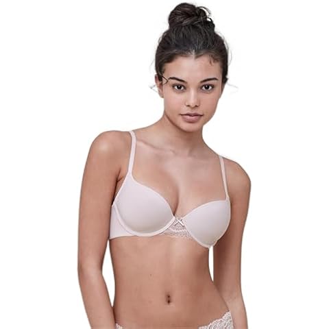 Skarlett Blue Women's Minx Lace Convertible T-Shirt Bra with Everyday Support 321100, Romance, 32C Cover