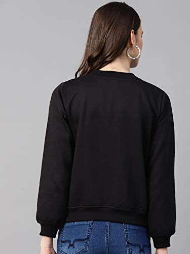 Image of pluss Women's Fleece Round Neck Sweatshirt