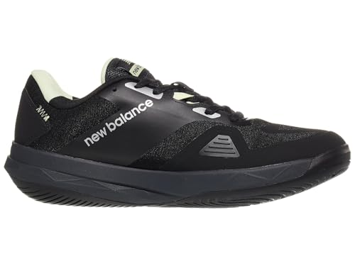 New Balance Men's FuelCell 796 V4 Tennis Shoe, Black/Silver, 113