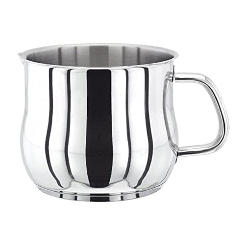 Stellar Classic Stainless Steel Jug Style Sauce Pot or Milk Pan with Lid 14cm 1.7L, Induction Ready, Dishwasher Safe - Image 2
