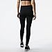 New Balance womens Accelerate Tight Leggings, Black, X-Small US