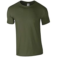 FABRIC BLEND: Provides a comfortable feel with a mix of cotton and polyester for durability. PRE-SHRUNK FABRIC: Ensures the t-shirt maintains its intended size and fit after washing. TAPED NECKLINE: Offers a smooth, comfortable feel around the neck f...