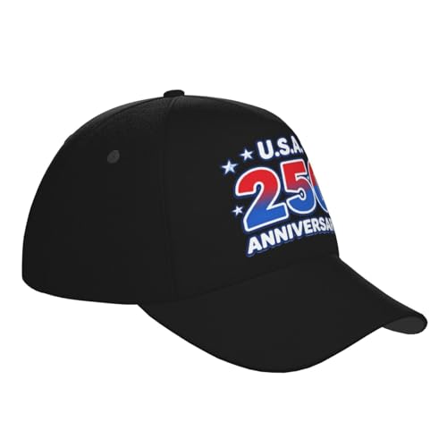 Image of USA Flag Baseball Cap American Patriotic Trucker Hat Father Dad Mother Mom Adjustable Sportswear Hat for Men Women Adults