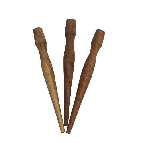 warreplica WW2 US Army Wooden pegs for The US shelter Half/pup Tent X 5 PCS | Camping Wooden Stakes