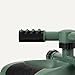 Amazon Basics Whirling Rotating Lawn Sprinkler with Adjustable Arms, 1500 sq ft Coverage, Black