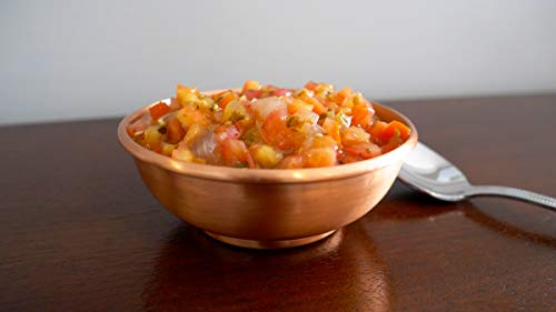 Cuyahoga Copper Set Of 2 - Pure Copper - Prep, Snack And Dip Bowls! Packaged In Attractive Gift Box thumb #3