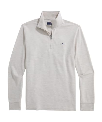 Image of vineyard vines Men's Saltwater Quarter-Zip Pullover Sweater