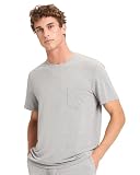 Cozy Earth Men’s Stretch-Knit Lounge Tee -...