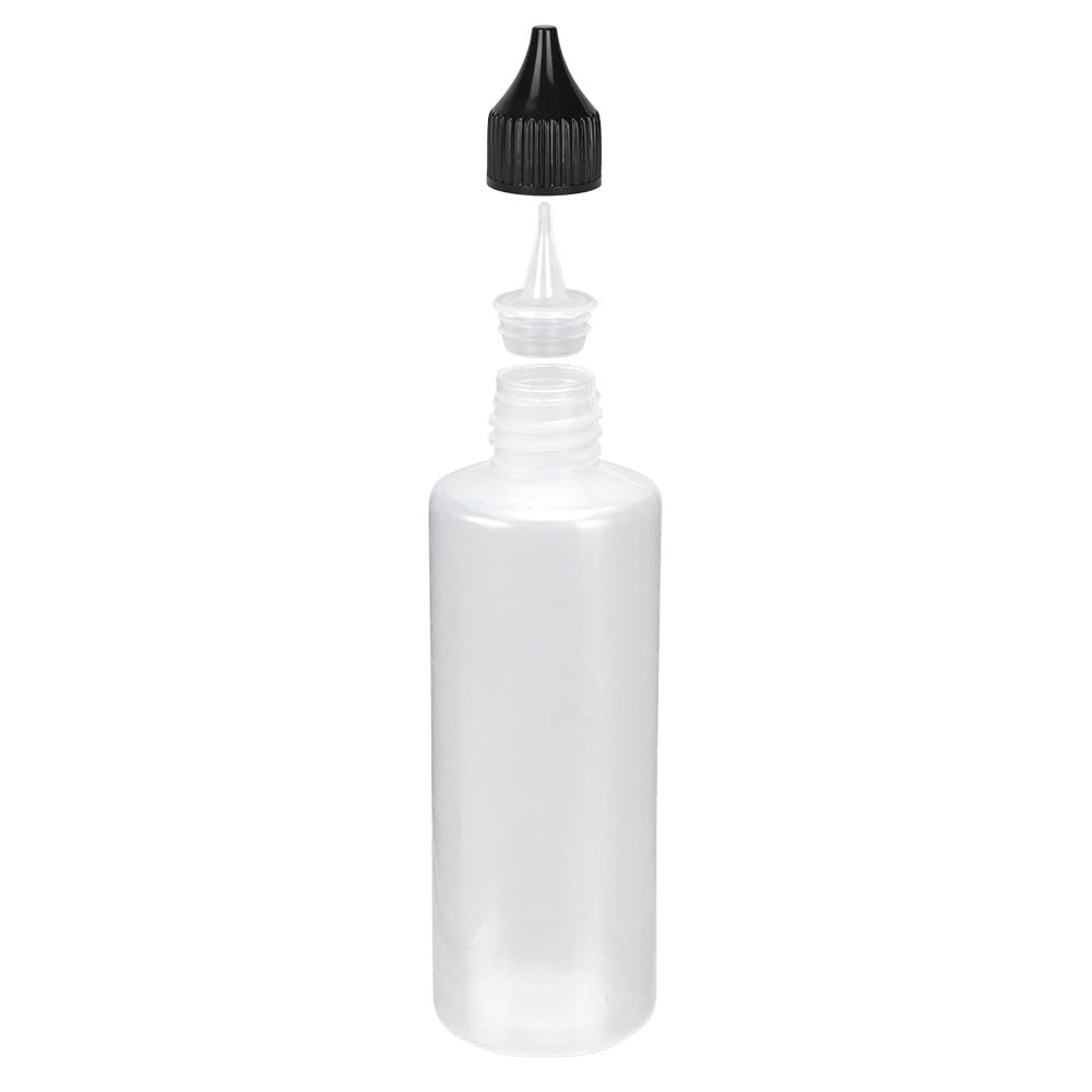 Ideen mit Herz Puste butelki, rozmiar podróżny, po 90 ml każda, średnica 3,7 cm, wysokość 12,5 cm, opakowanie 4 sztuki