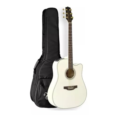 Violão Takamine Gd37ce Pw Pearl White Pré Tp-3g C/Bag