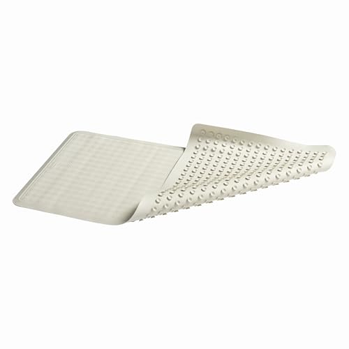 Rubbermaid Commercial Products Bath Tub and Shower Mat, 36-Inch X 18-Inch, White, Extra Long...