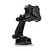 Rokform Adjustable windshield suction cup phone mount / holder works with all Rokform Roklock twist lock cases - Black