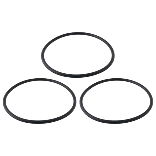 The Lord of the Tools 3 Pezzi O-ring Di Ricambio Per Coperchio Del Cloratore Per Piscina CLX200K Compatibile Con Hayward CL200 CL220 E CL220BR Nero