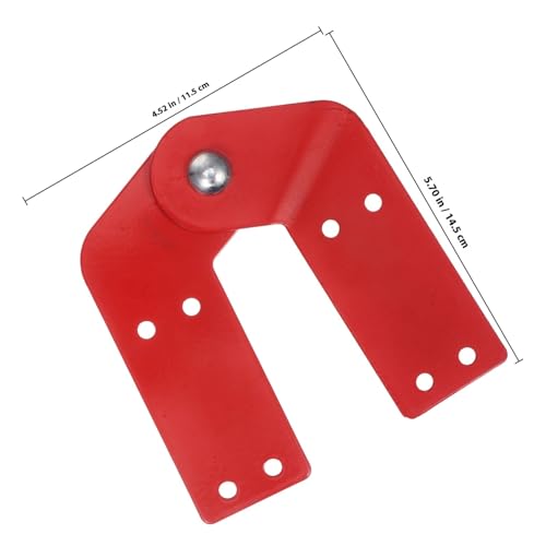 Charnières d'échelle télescopique Ciieeo en acier galvanisé durable - 3