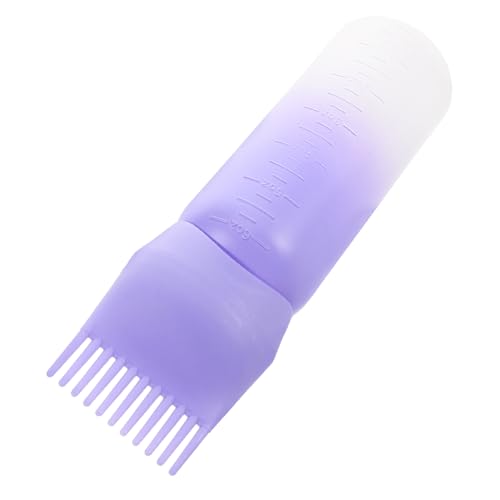 HAKIDZEL Root Comb Applicator Bottle for Coloring and Durable Dye Bottle with Graduated Scale for Salon Use Multi Functional Dyeing and Oil