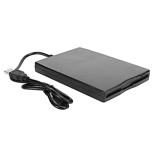Dechoga Disquetera Externa USB, 3,5 Pulgadas Lector de Tarjetas de Disquete Accesorio de Computadora Extraíble Externo Plug Play Compatible con Windows 10/7 / Vista/Windows 8 / XP/ME / 2000 / SE / 98