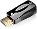 HDMI to VGA Adapter Converter mini, 1080P Male to Female Cord for Computer, Desktop, Laptop, PC, Monitor, Projector, HDTV, Chromebook, Raspberry Pi, Roku, Xbox and More（Black）