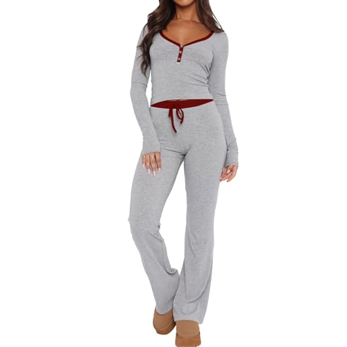 Ensemble pyjama manches longues femme qui allie aisance nocturne et élégance moderne