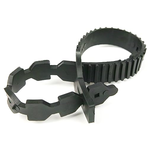 Oakland Gardens Tree Ties Heavy Duty Super Soft Rubber Plant Support Straps Adjustable 50cm(20") Pack of 5