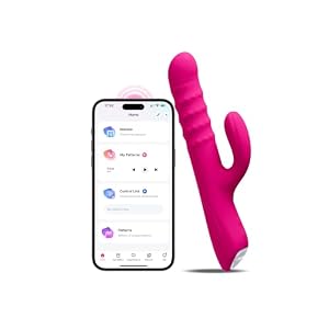 LOVENSE Velvo Rabbit Vibrator with Rotating Beads,...