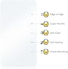 Protector de Pantalla Curvo 3D brotect Mate para Vivo X100 Pro (Paquete de 2) - Cobertura Completa de Pantalla 6