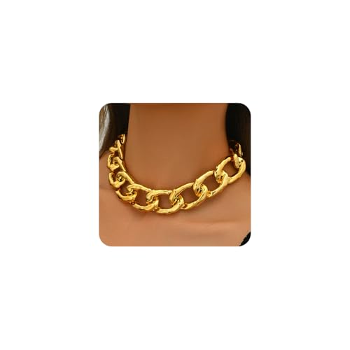 Navirix �A�N�����`�����L�[�S�[���h�l�b�N���X�A�V���v���ȃL���[�o�`�F�[�������N�l�b�N���X�A�g�����f�B�Ō֒����ꂽ����̃l�b�N�W���G���[, 2XL, �����|, ��΂Ȃ�