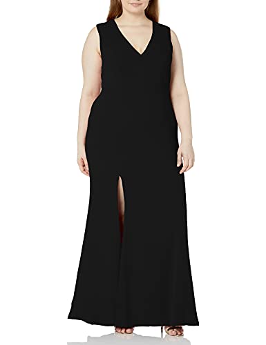 Image of Iris Spaghetti Strap Plunging Long Dress