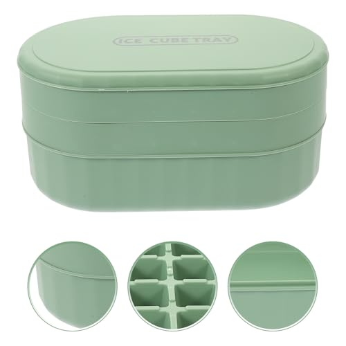 Molde Para Cubos De Hielo Grande Con Cucharón Verde miniatura 6
