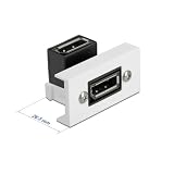 delock displayport splitter Delock Easy 45 - Módulo DisplayPort acodado (90°, 22,5 x 45 mm)