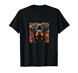 Disegno artistico grafico a forma di cucciolo di rottweiler per gli amanti degli animali domestici e degli amanti dei cani.