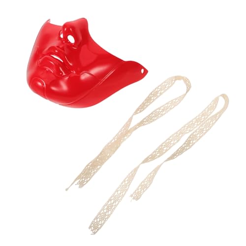 Masque Steampunk demi-visage respirant et confortable pour déguisement carnaval