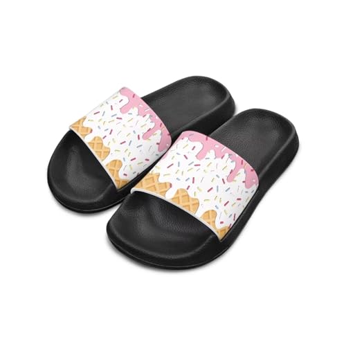 Image of Slides for Boys Girls Quick Drying Kids Slides Sandals Non-Slip