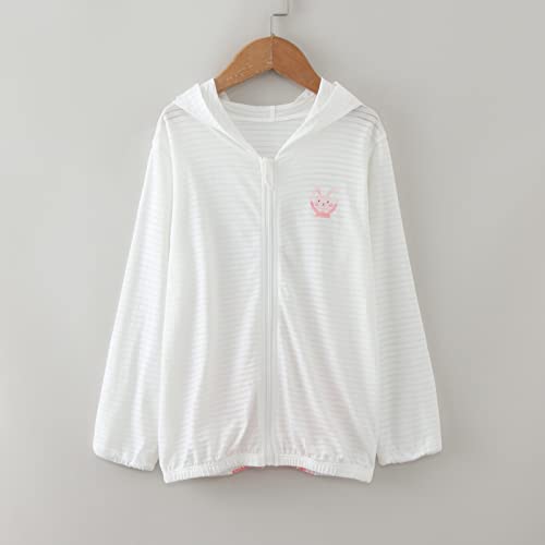 Kids Athletic Hoodie for Boys Girls Long Sleeve U𝐏F50+ 𝗦unscreen Sun Pr𝗼tection Summer Thin Running Jackets3